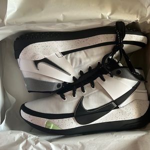 Brand new KD13 TB Basketball Shoes.White/black-Pure Platinum